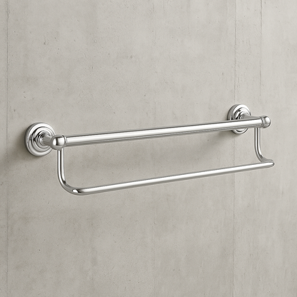 MOEN Home Care 24 in. x 1 in. Screw Grab Bar with Integrated Towel Bar in Chrome