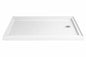 DreamLine SlimLine 60 in x 30 in Single Threshold Shower Pan Base in White with Right Hand Drain DLT