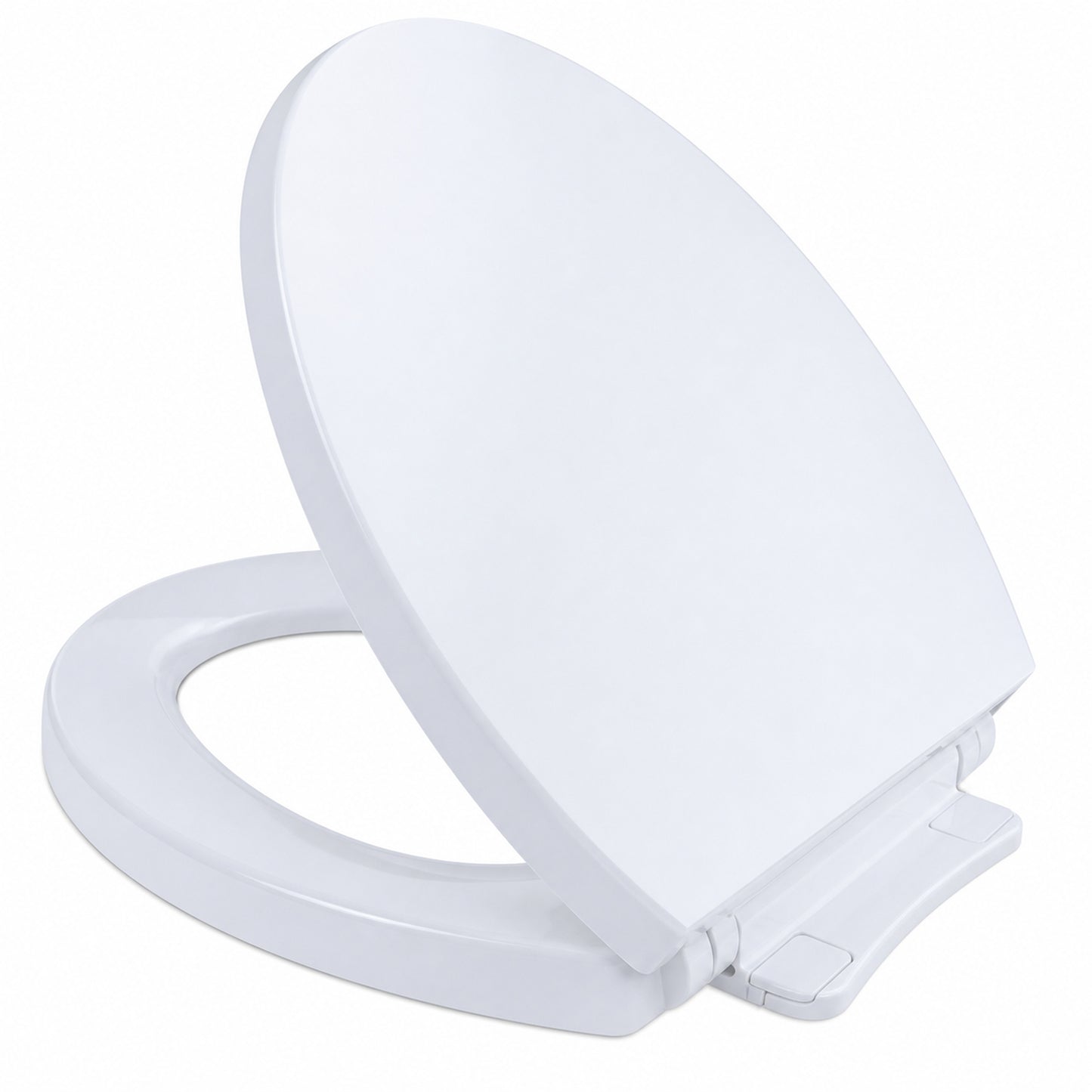 TOTO Round SoftClose Toilet Seat in Cotton White