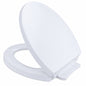 TOTO Round SoftClose Toilet Seat in Cotton White