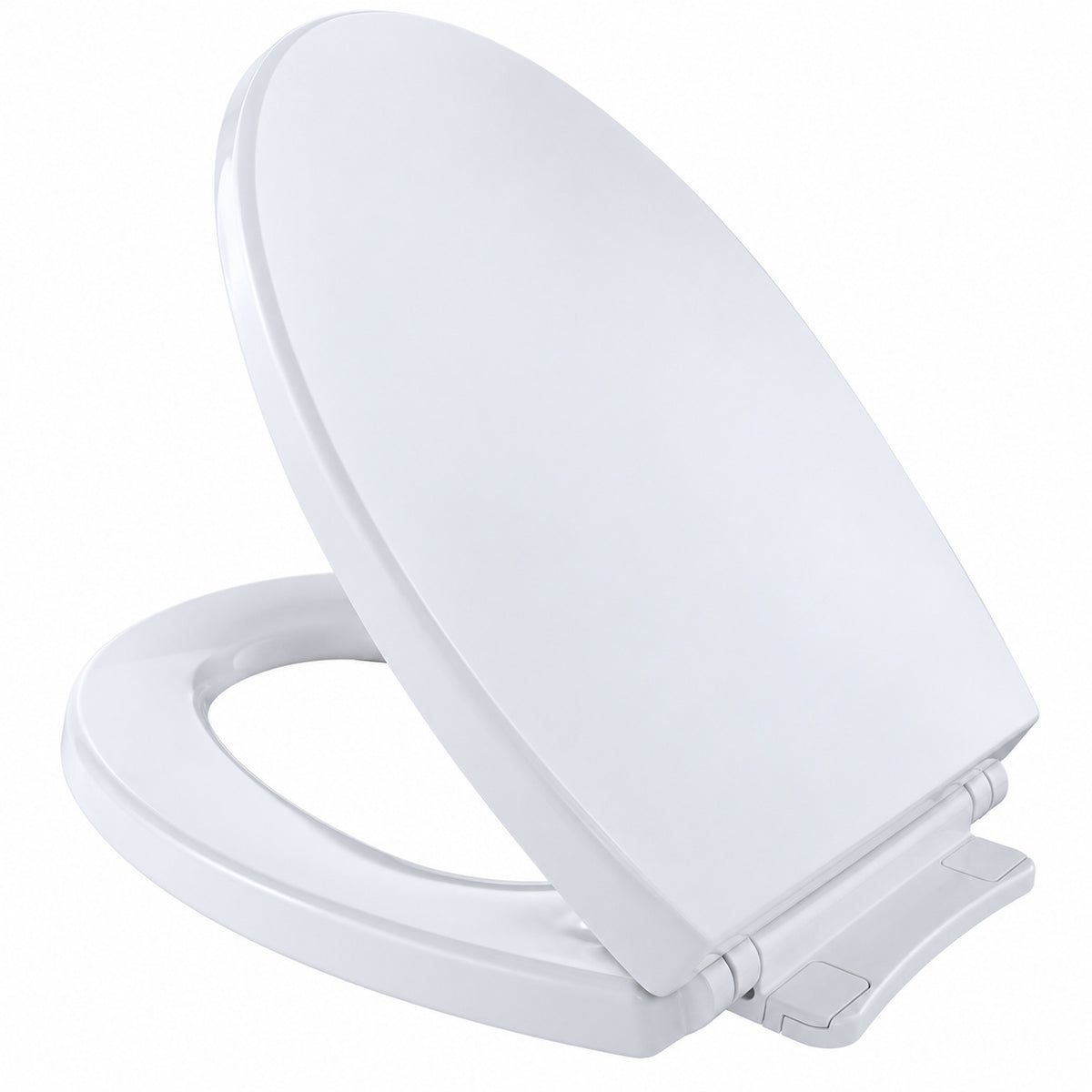 TOTO Elongated SoftClose Toilet Seat in Cotton White ss114 01