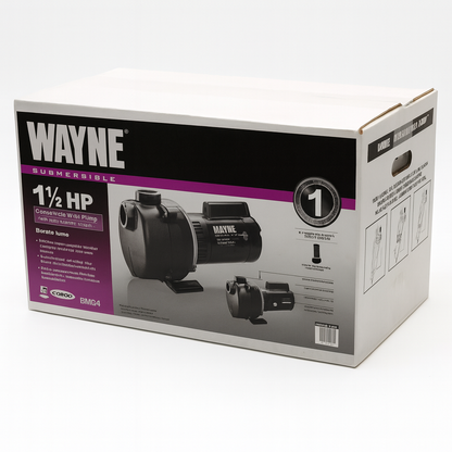 Wayne 1-1/2 HP Cast Iron Quick-Prime Lawn-Sprinkler Pump
