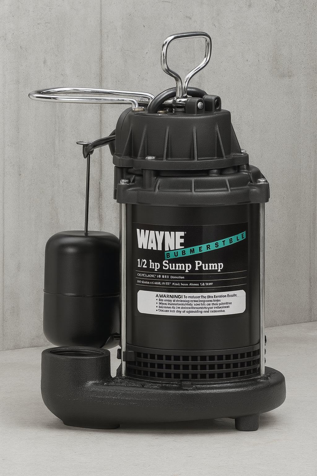 1 HP Subersible Sump Pump