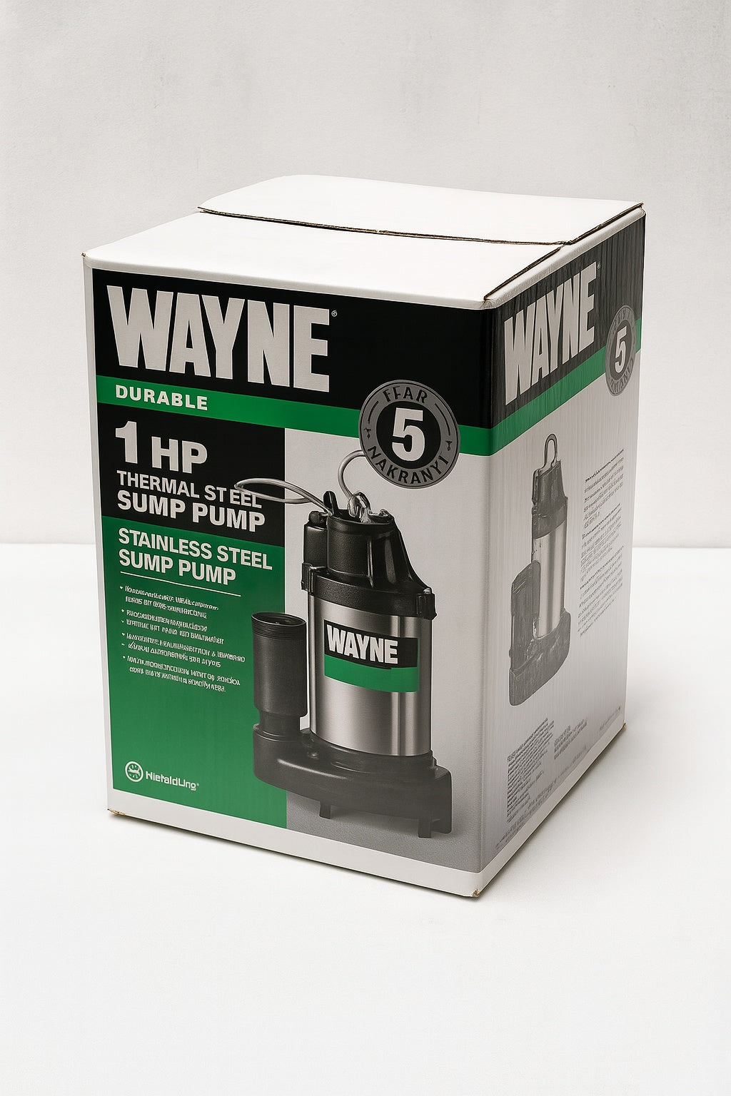 1 HP Subersible Sump Pump