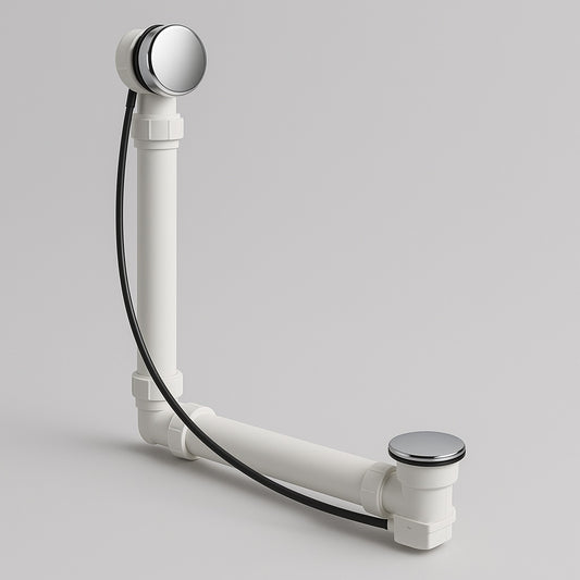 KOHLER Clearflo Cable Bath Drain in Polished Chrome K 7213 CP/100548753 650531419934 KOHLER
