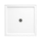 Swan 36 in. x 36 in. Solid Surface Single Threshold Shower Pan in White