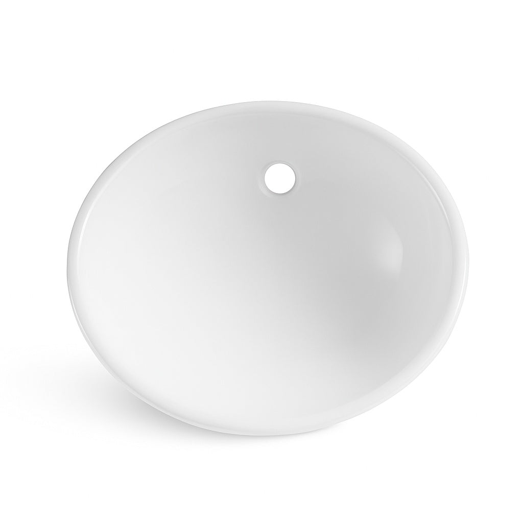 American Standard Ovalyn Universal Access Undermount Bathroom Sink in White