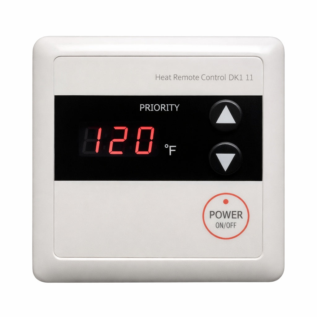 Rheem Residential Wired Main Remote Control for Tankless Gas Water Heaters