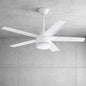 Home Decorators Collection Merwry 52 in Integrated LED Indoor White Ceiling Fan with Light Kit and Remote Control