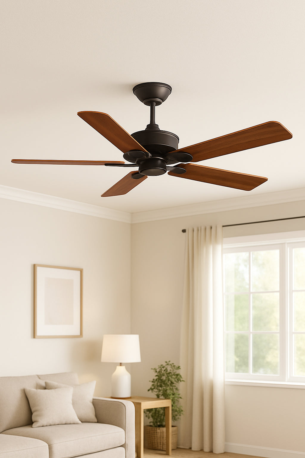 Hampton Bay Farmington 52 in. Indoor Oil Rubbed Bronze Ceiling Fan