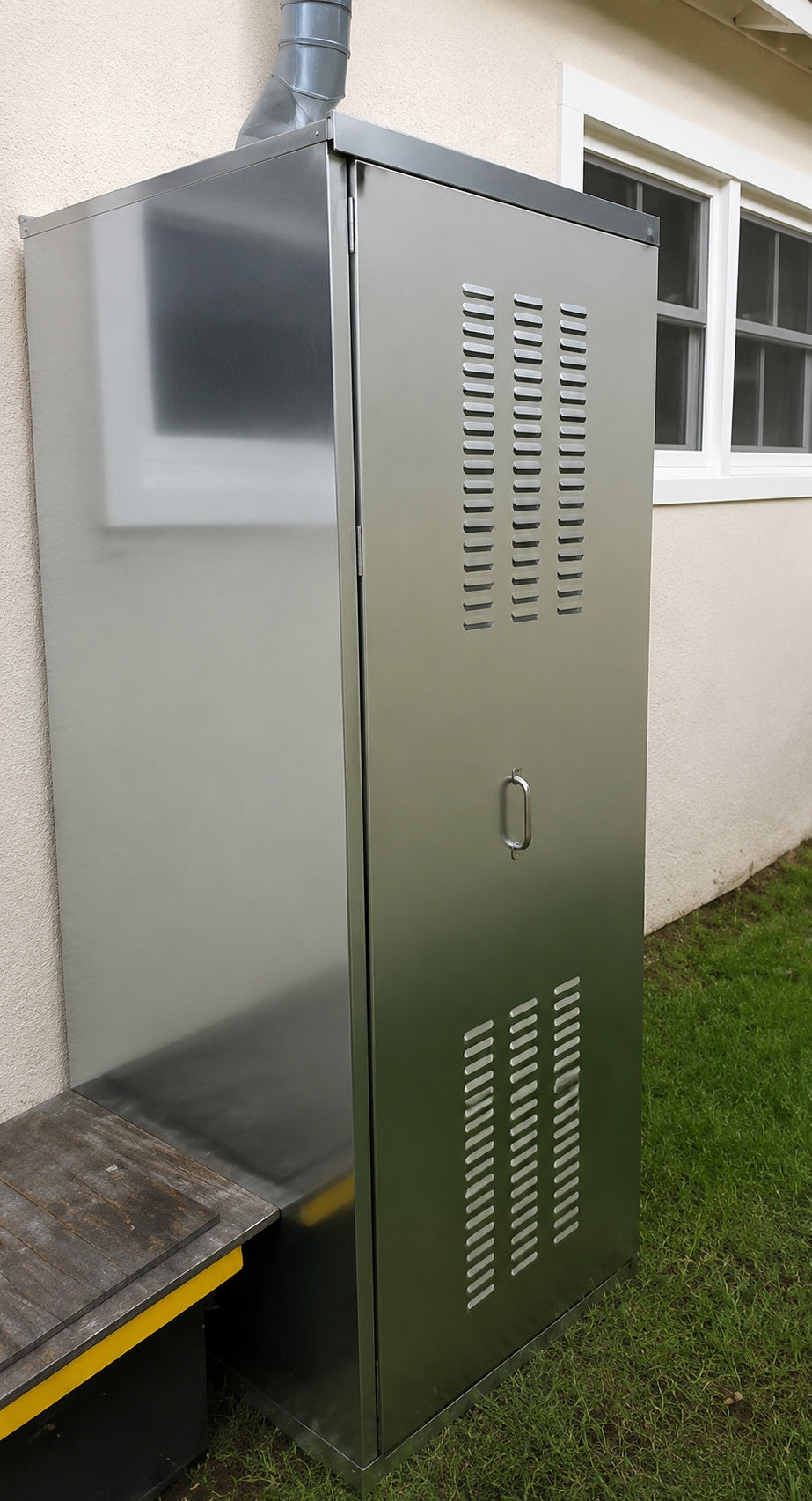 HOLDRITE 24 in Galvanized Steel Water Heater Enclosure