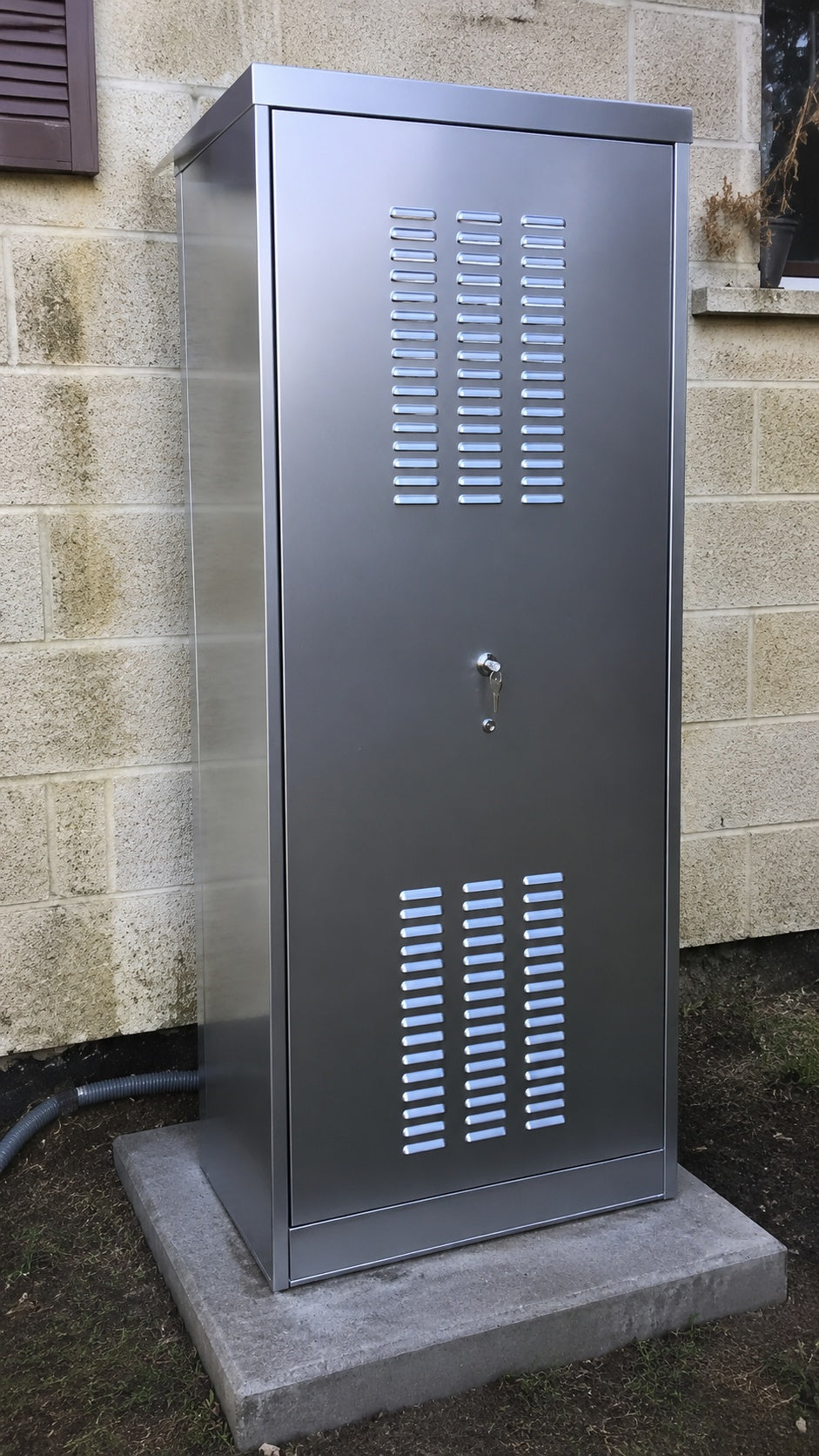 HOLDRITE 24 in Galvanized Steel Water Heater Enclosure