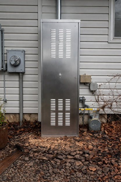 HOLDRITE 30 in Galvanized Steel Water Heater Enclosure QS E30