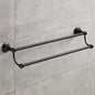 Porter 24 in. Wall Mount Double Towel Bar Bath Hardware Accessory in Oil Rubbed Bronze