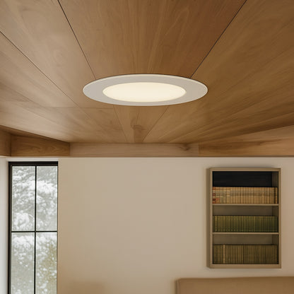 RL 4 in. White Primed Recessed Lighting Retrofit Replaceable Trim Ring RL4TRMWH