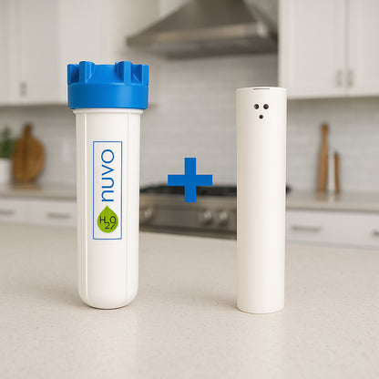 Manor Whole House Salt-Free Eco-Friendly Water Softener/Conditioner System