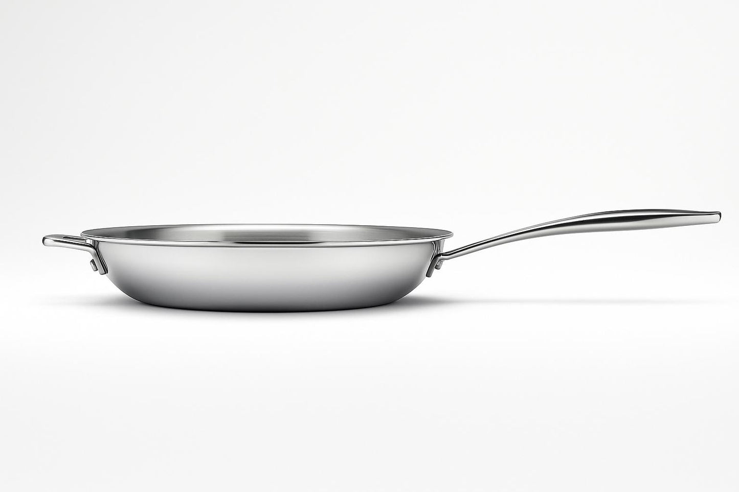 Tramontina Gourmet Tri Ply Clad 12 in Stainless Steel Frying Pan with Helper Handle 80116 057DS/300597841