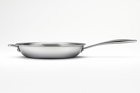 Tramontina Gourmet Tri Ply Clad 12 in Stainless Steel Frying Pan with Helper Handle 80116 057DS/300597841