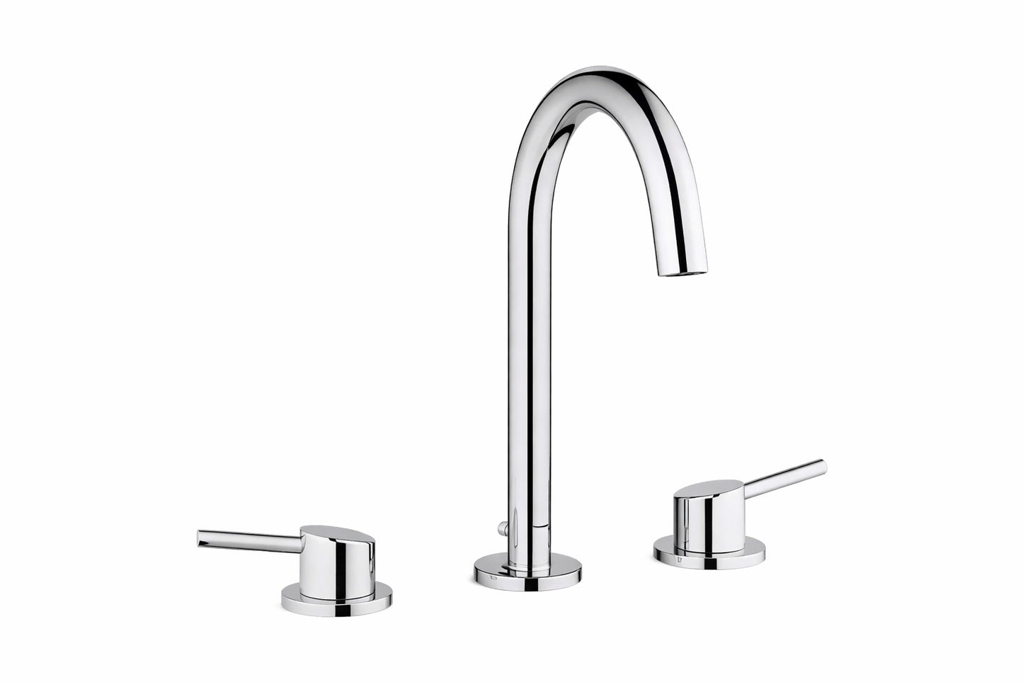GROHE Concetto 8 in Widespread 2 Handle High Arc Bathroom Faucet in StarLight Chrome