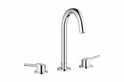 GROHE Concetto 8 in Widespread 2 Handle High Arc Bathroom Faucet in StarLight Chrome