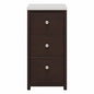 Glacier Bay Delridge 14 in W x 17 in D x 30 in H Chocolate Linen Cabinet MLT14P2 CH