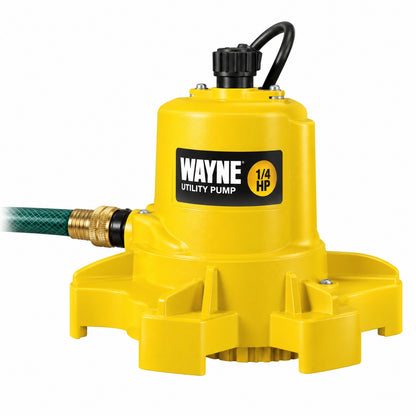 Wayne 1 6 HP WaterBUG Submersible Utility Pump with Multi Flo Technology WWB