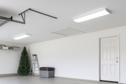 Commercial Electric 4 ft. 5200 Lumens LED Wraparound Light Garage Light Shop Light Office Warehouse Lighting 120-277v 4000K Bright White