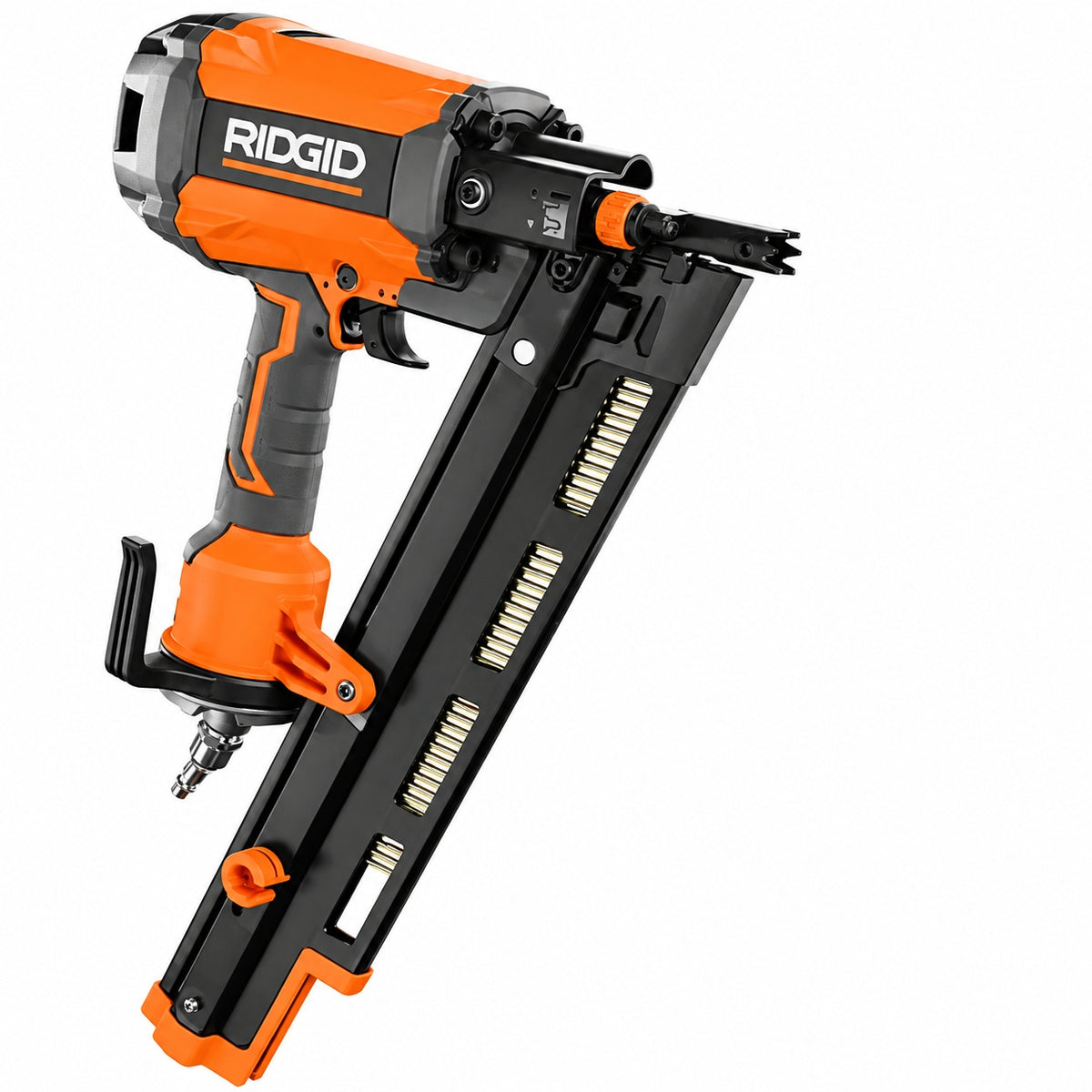 RIDGID Pneumatic 21 Degree 3 1 2 in Round Head Framing Nailer R350RHF