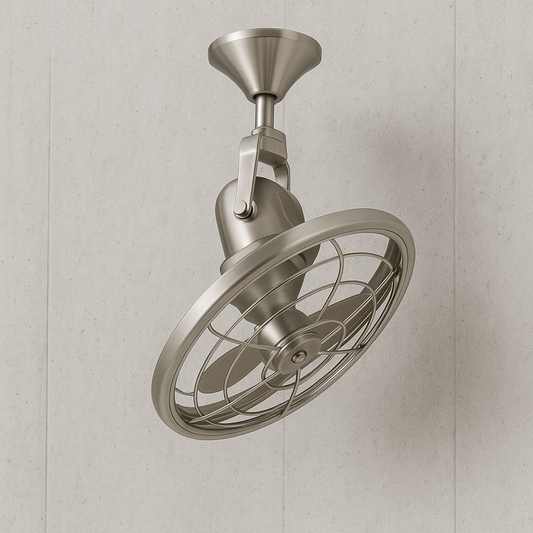 Home Decorators Collection Bentley II 18 in. Indoor/Outdoor Brushed Nickel Oscillating Ceiling Fan with Wall Control
