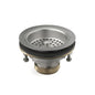 KOHLER Duostrainer 4-1/2 in. Sink Strainer in Vibrant Stainless