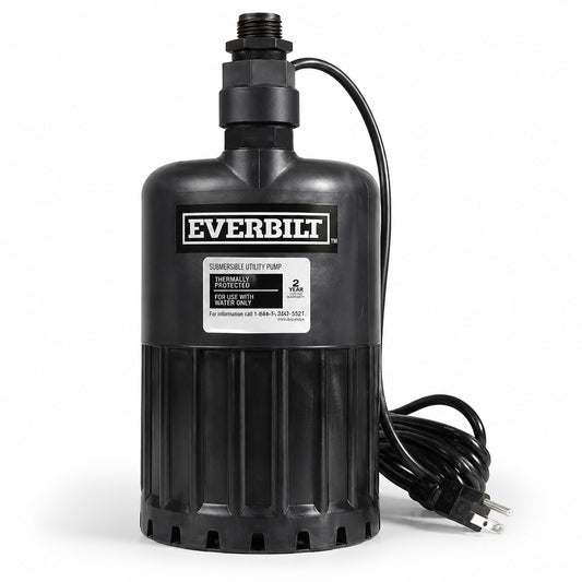 Everbilt 1 2 HP Waterfall Submersible Utility Pump SUP80 HD