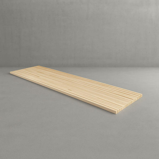 Unfinished Maple 8 ft. L x 25 in. D x 1.5 in. T Butcher Block Countertop