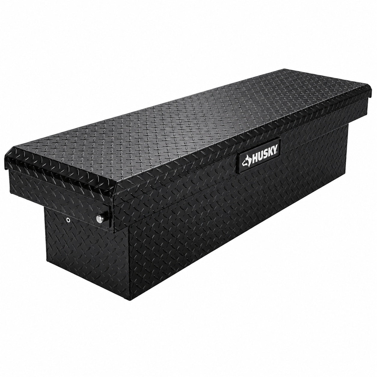 Husky Crossbed Truck Tool Box in Aluminum 71 36 in Full Size in Matte Black