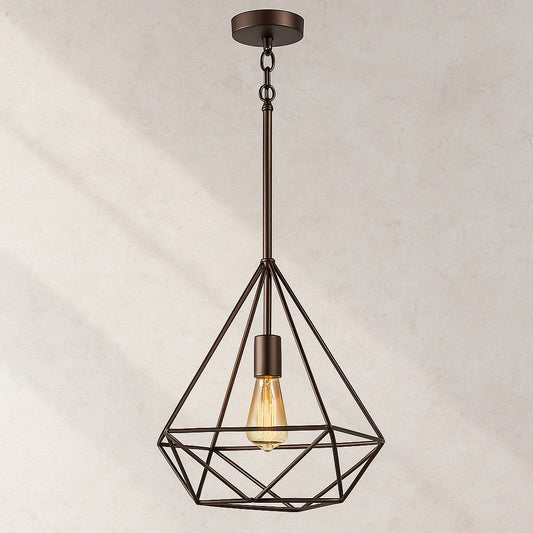 Apex Vintage 1-Light Copper Pendant