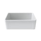 LaToscana La Toscana Farmhouse Apron-Front Fireclay 27 in. Single Basin Kitchen Sink in White