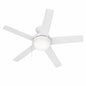 Home Decorators Collection Widward 44 in LED Indoor Matte White Ceiling Fan with Light Kit