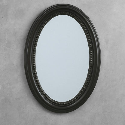 20 in W x 30 in H Recessed or Surface Mount Oval Bathroom Medicine Cabinet with Deco Framed Door in Oil Rubbed Bronze SP4603/202588416 6948958646038 Pegasus