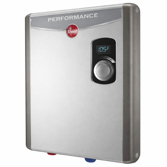 Rheem Performance 18 kW 3 51 GPM 240 Volt Self Modulating Electric Tankless Water Heater