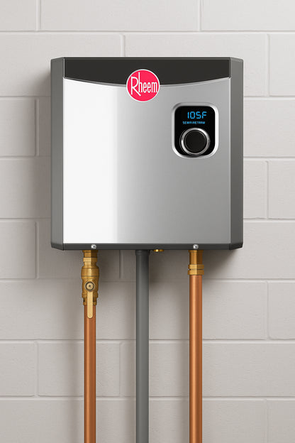 Rheem Performance 36 kW 7.03 GPM 240-Volt Self-Modulating Electric Tankless Water Heater
