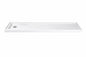 DreamLine SlimLine 60 in x 36 in Single Threshold Shower Pan Base in White with Left Hand Drain
