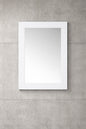 Home Decorators Collection Sonoma 22 in W x 30 in H Rectangular Framed Wall Mount Bathroom Vanity Mirror in White