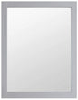 Home Decorators Collection Sonoma 22 in W x 30 in H Rectangular Framed Wall Mount Bathroom Vanity Mirror in Pebble Gray