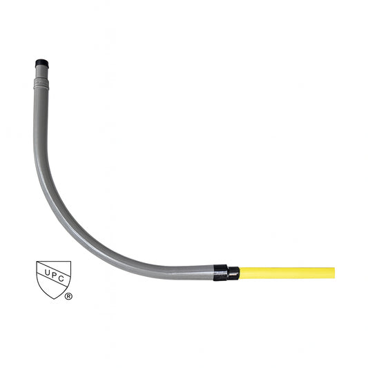 HOME-FLEX 1 in. IPS Poly DR 11 to 1 in. MIP Underground Meter Riser Bent