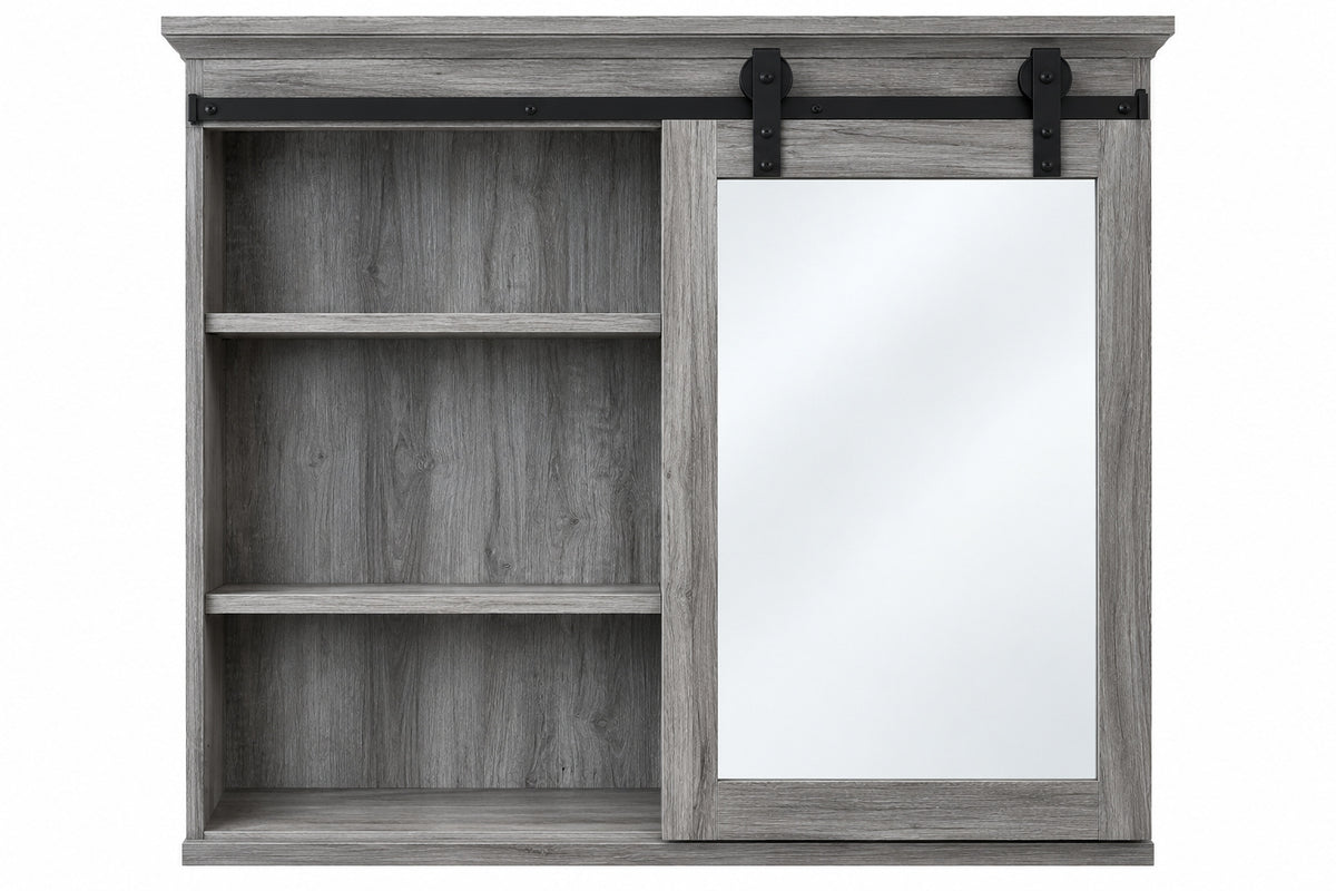 Glacier Bay 31 37 in W x 29 33 in H Rectangular Medicine Cabinet with Mirror SP5675