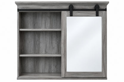 Glacier Bay 31 37 in W x 29 33 in H Rectangular Medicine Cabinet with Mirror SP5675