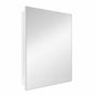 Glacier Bay 16 in W x 26 in H Rectangular Wood Composite Medicine Cabinet with Mirror