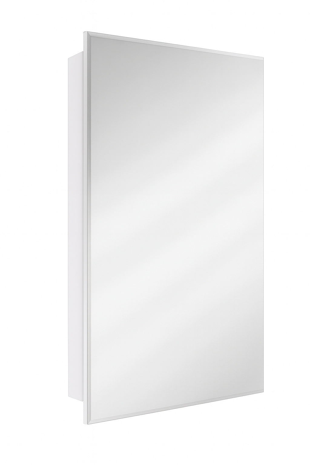 Glacier Bay 16 In W X 26 In H Rectangular Wood Composite Medicine Cabinet With Mirror