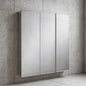 Glacier Bay 24 4 in W x 25 2 in H Rectangular Medicine Cabinet with Mirror in Silver with Adjustable Shelves 45403