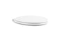 American Standard Transitional Slow Close EverClean Elongated Closed Front Toilet Seat in White