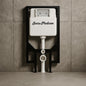 Swiss Madison In-Wall Dual Flush Toilet Tank System â€“ Black